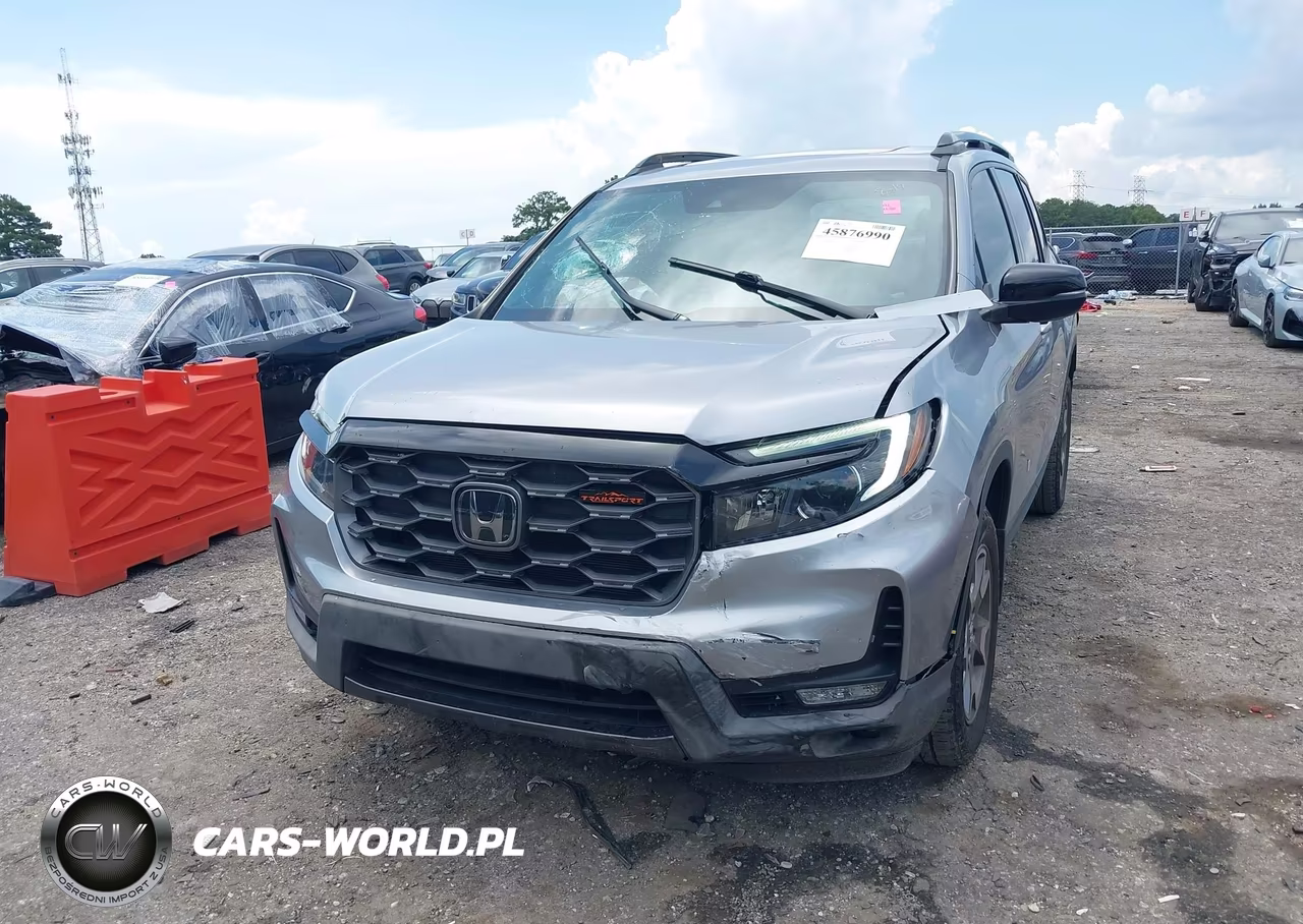 2022 Honda Passport Awd Trailsport VIN:5FNYF8H66NB023719 - 6