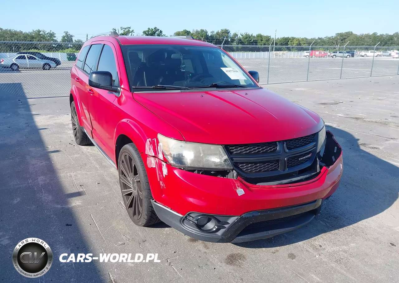 2018 Dodge Journey Crossroad Awd VIN:3C4PDDGG9JT371076 - 1