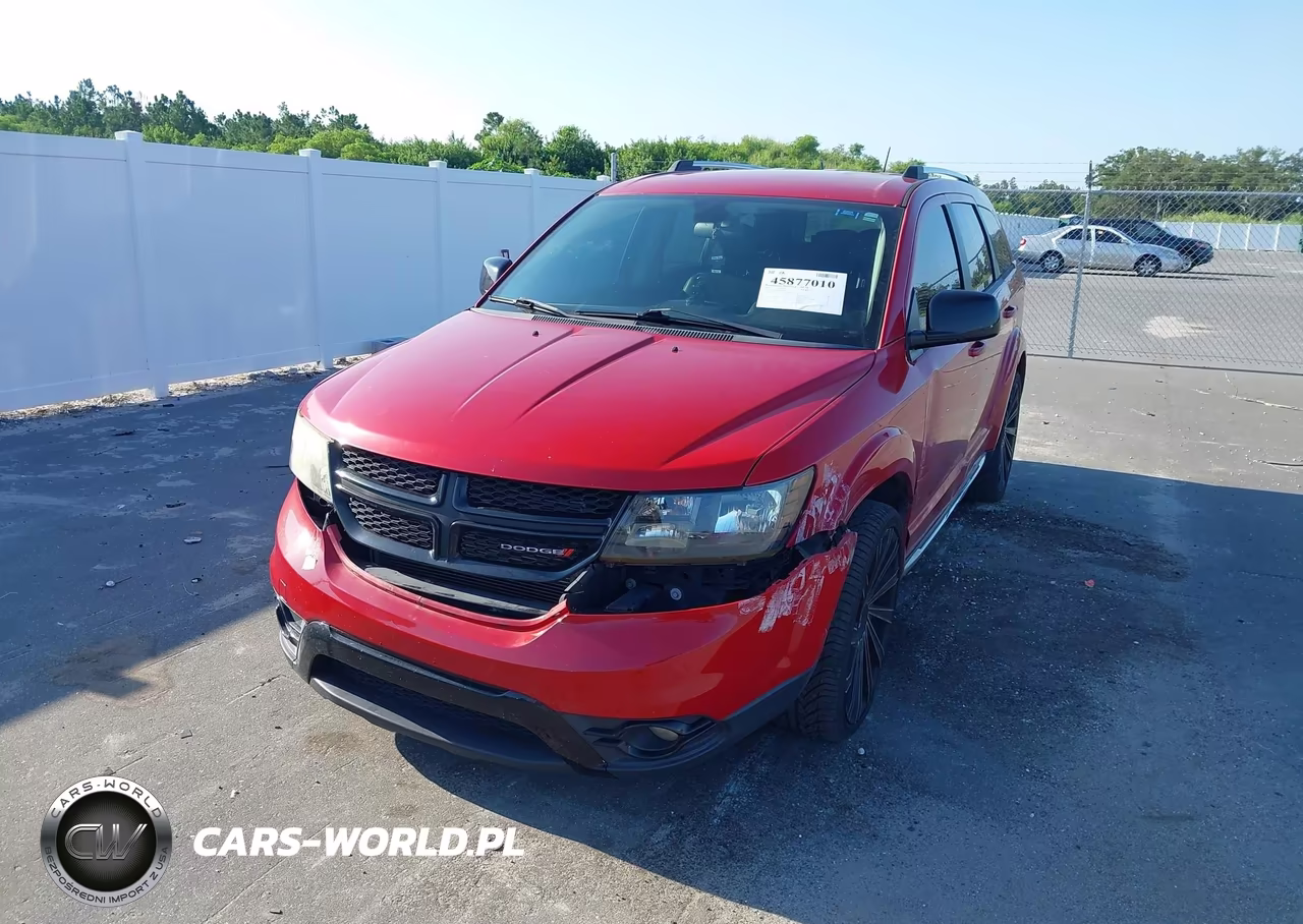 2018 Dodge Journey Crossroad Awd VIN:3C4PDDGG9JT371076 - 2