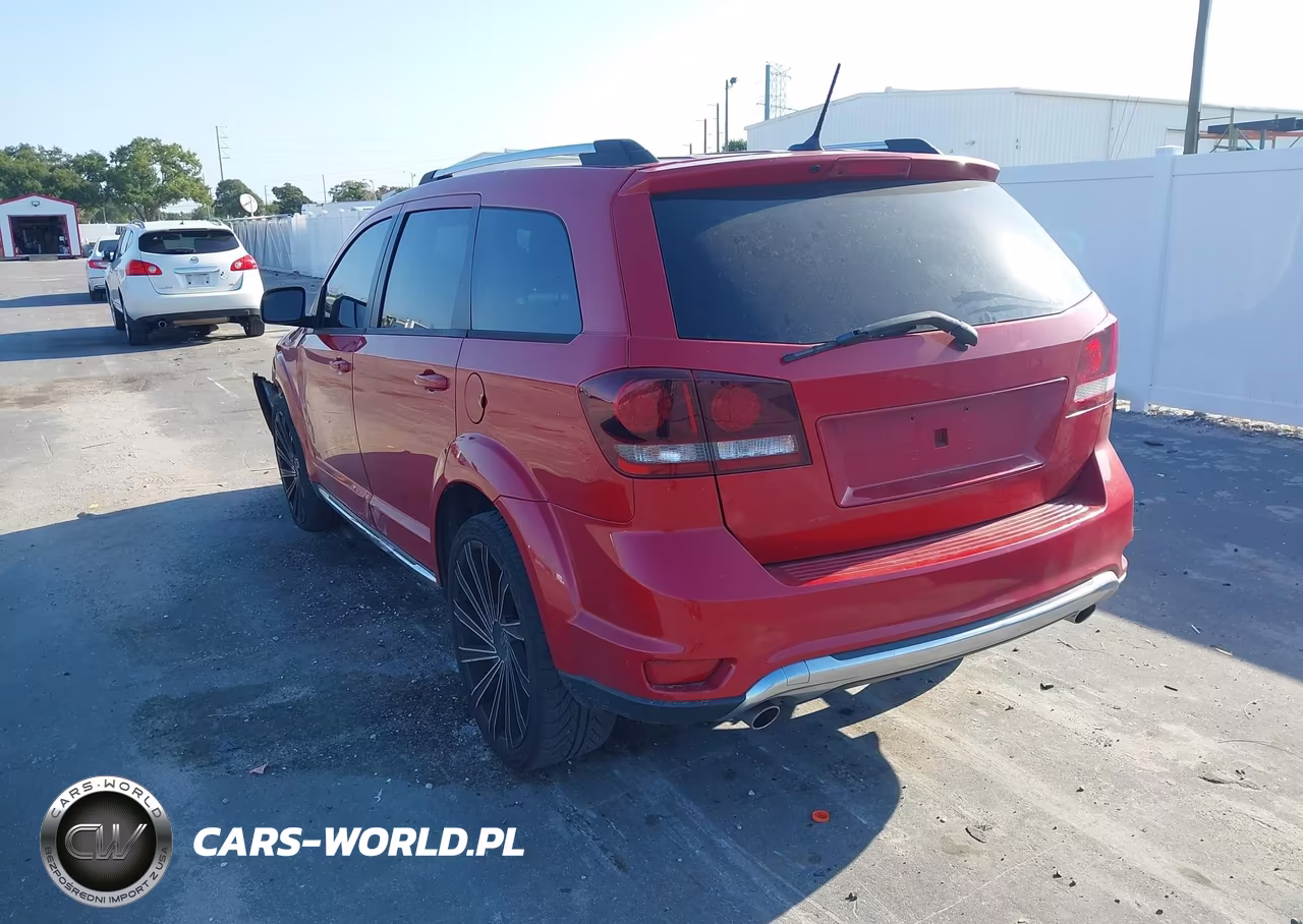 2018 Dodge Journey Crossroad Awd VIN:3C4PDDGG9JT371076 - 3