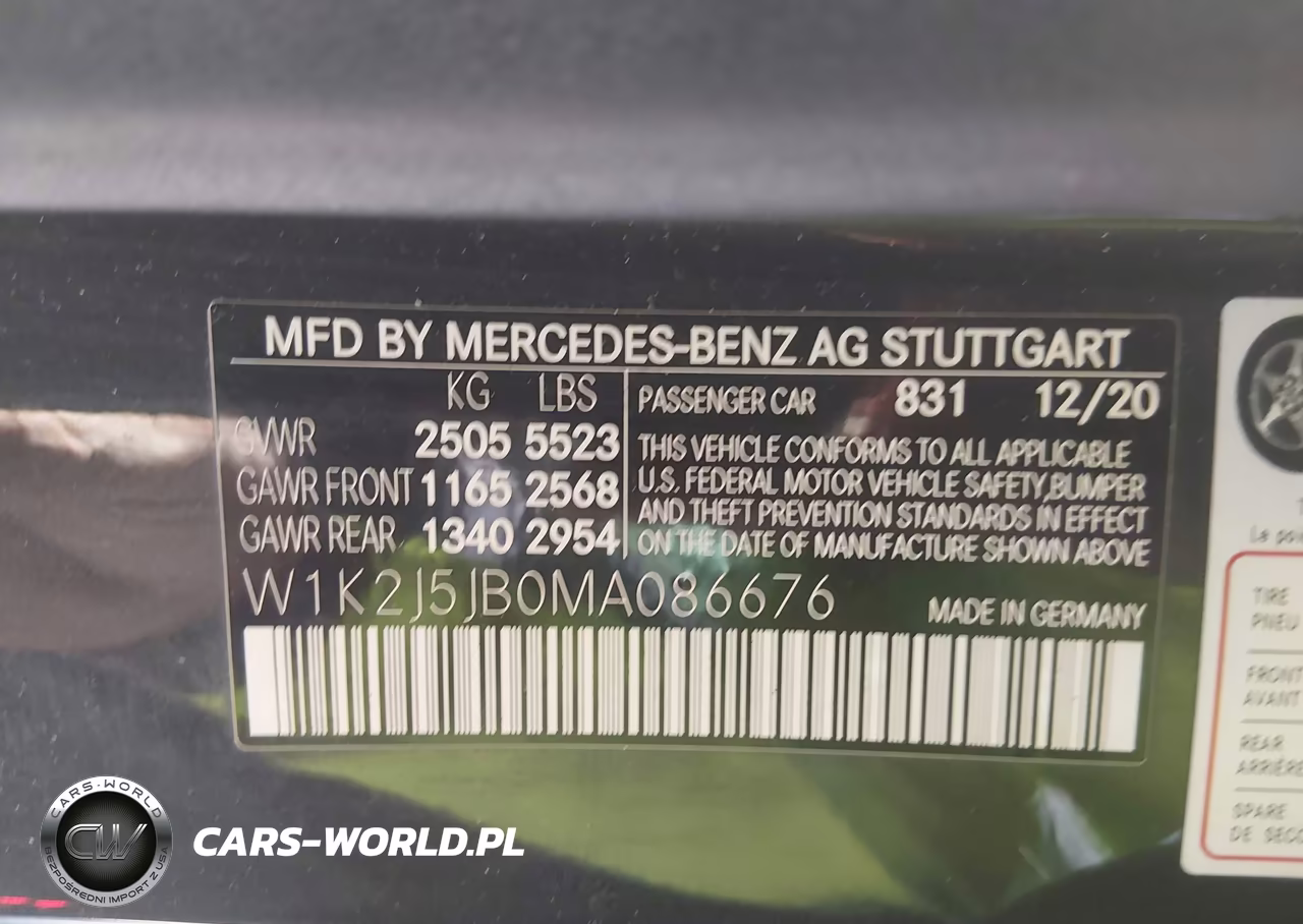 2021 Mercedes-Benz Cls 450 VIN:W1K2J5JB0MA086676 - 9