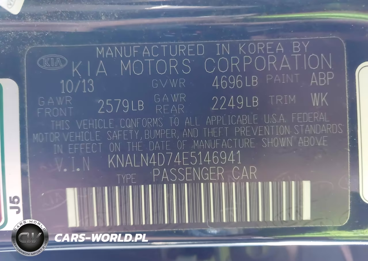 2014 Kia Cadenza Premium VIN:KNALN4D74E5146941 - 9
