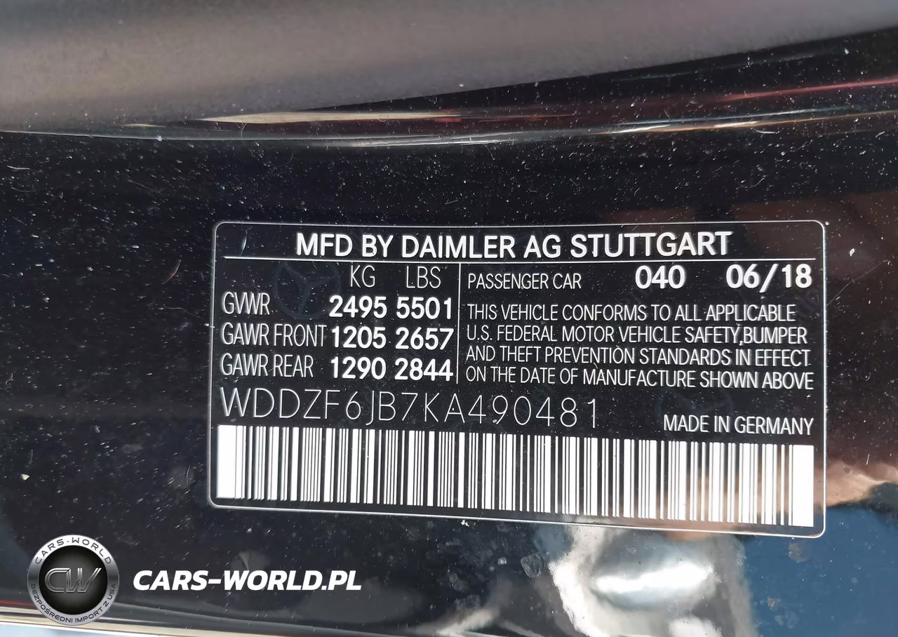 2019 Mercedes-Benz E 450 4Matic VIN:WDDZF6JB7KA490481 - 9