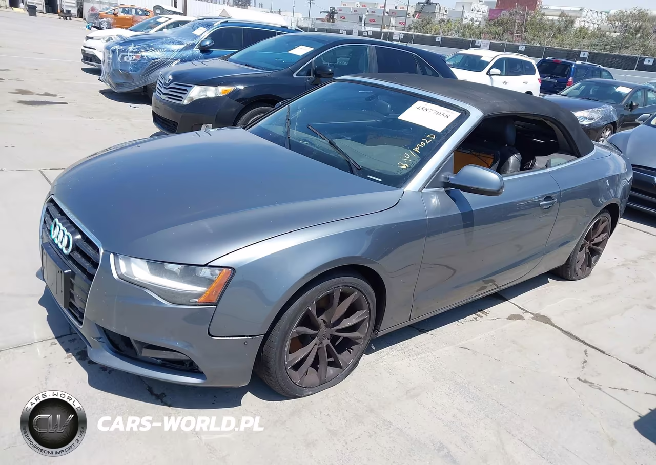 2013 Audi A5 2.0T Premium VIN:WAUCFAFH9DN018128 - 2