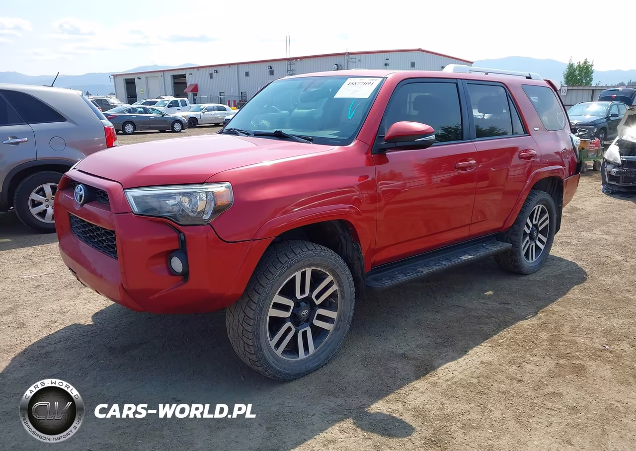 2016 Toyota 4Runner Sr5 VIN:JTEBU5JR9G5295647 - 2