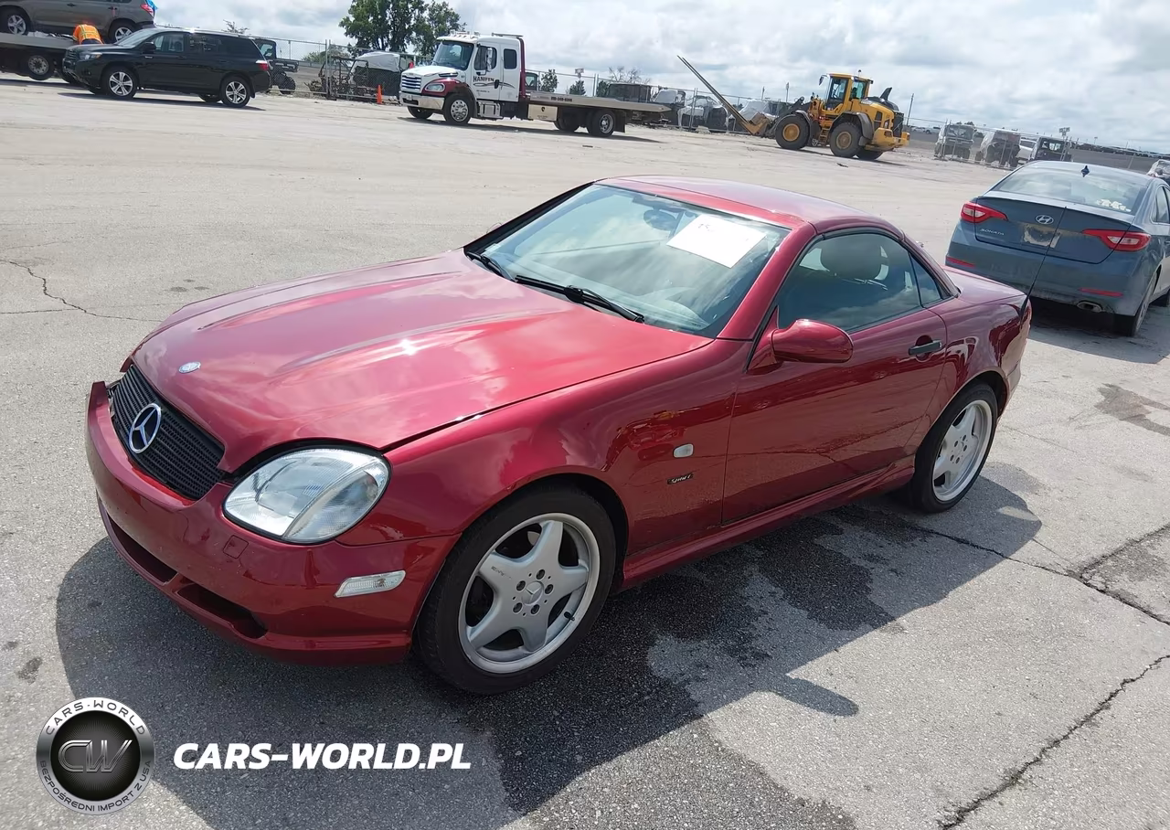 1999 Mercedes-Benz Slk 230 Kompressor VIN:WDBKK47F0XF116812 - 2