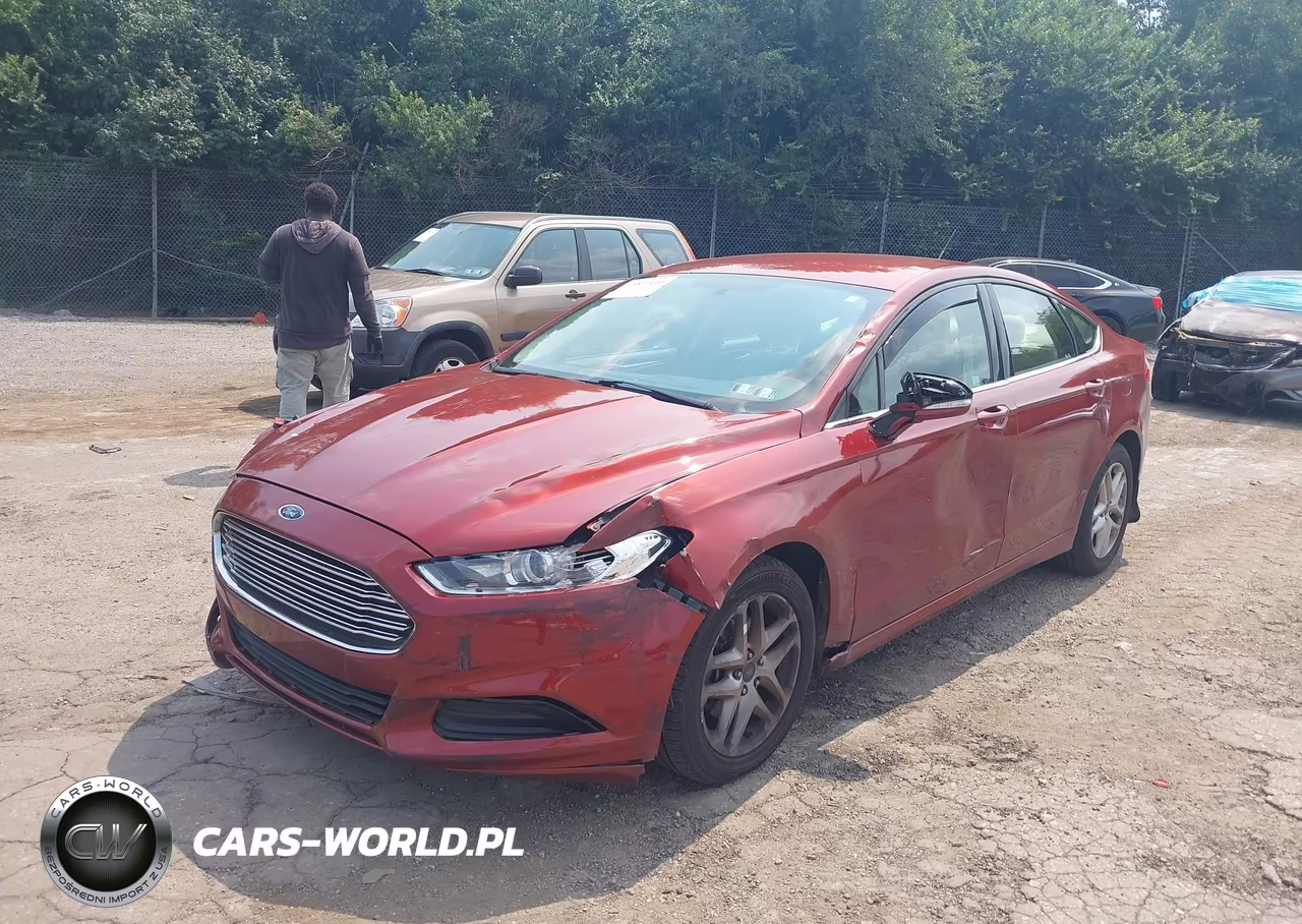 2014 Ford Fusion Se VIN:3FA6P0H74ER277724 - 2