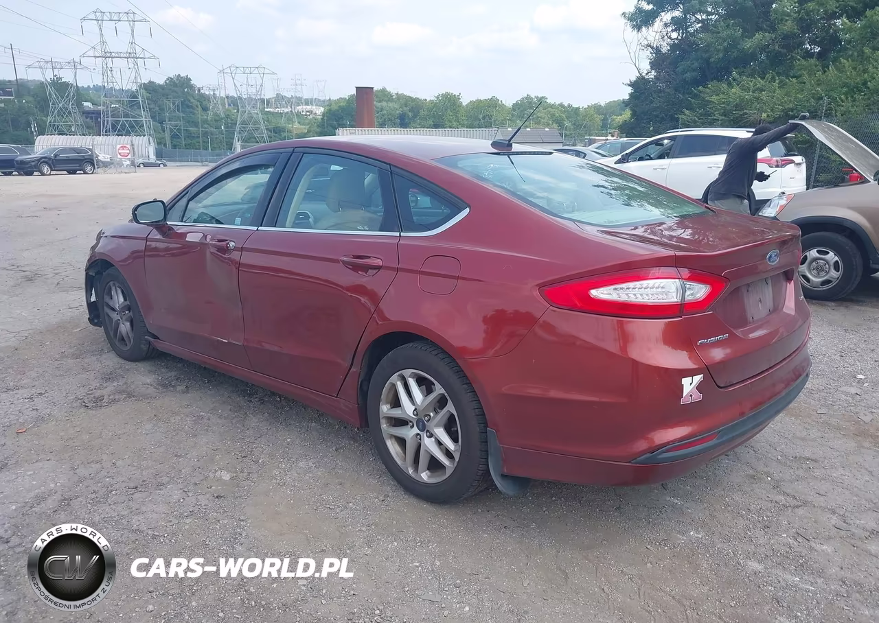 2014 Ford Fusion Se VIN:3FA6P0H74ER277724 - 3