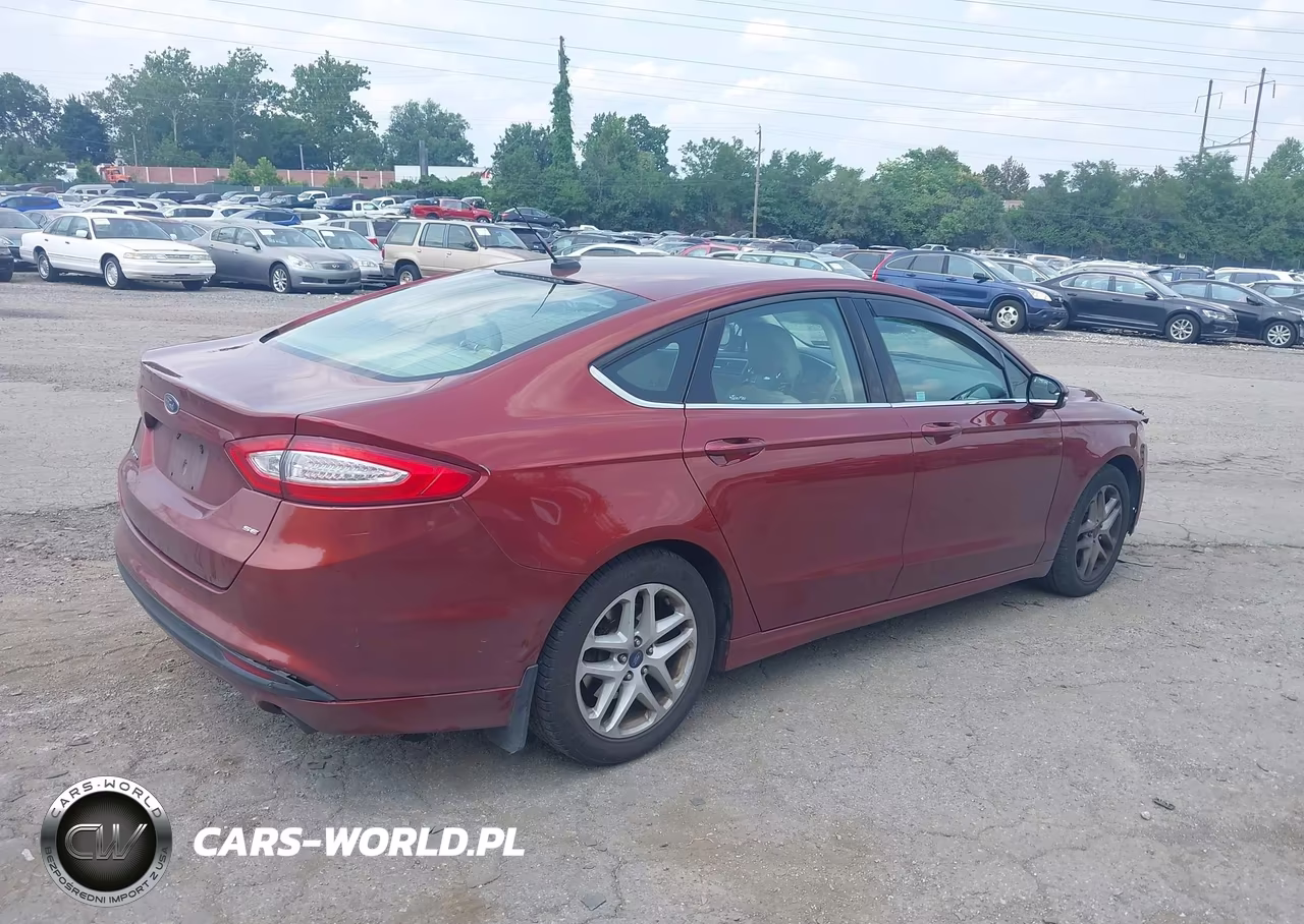 2014 Ford Fusion Se VIN:3FA6P0H74ER277724 - 4