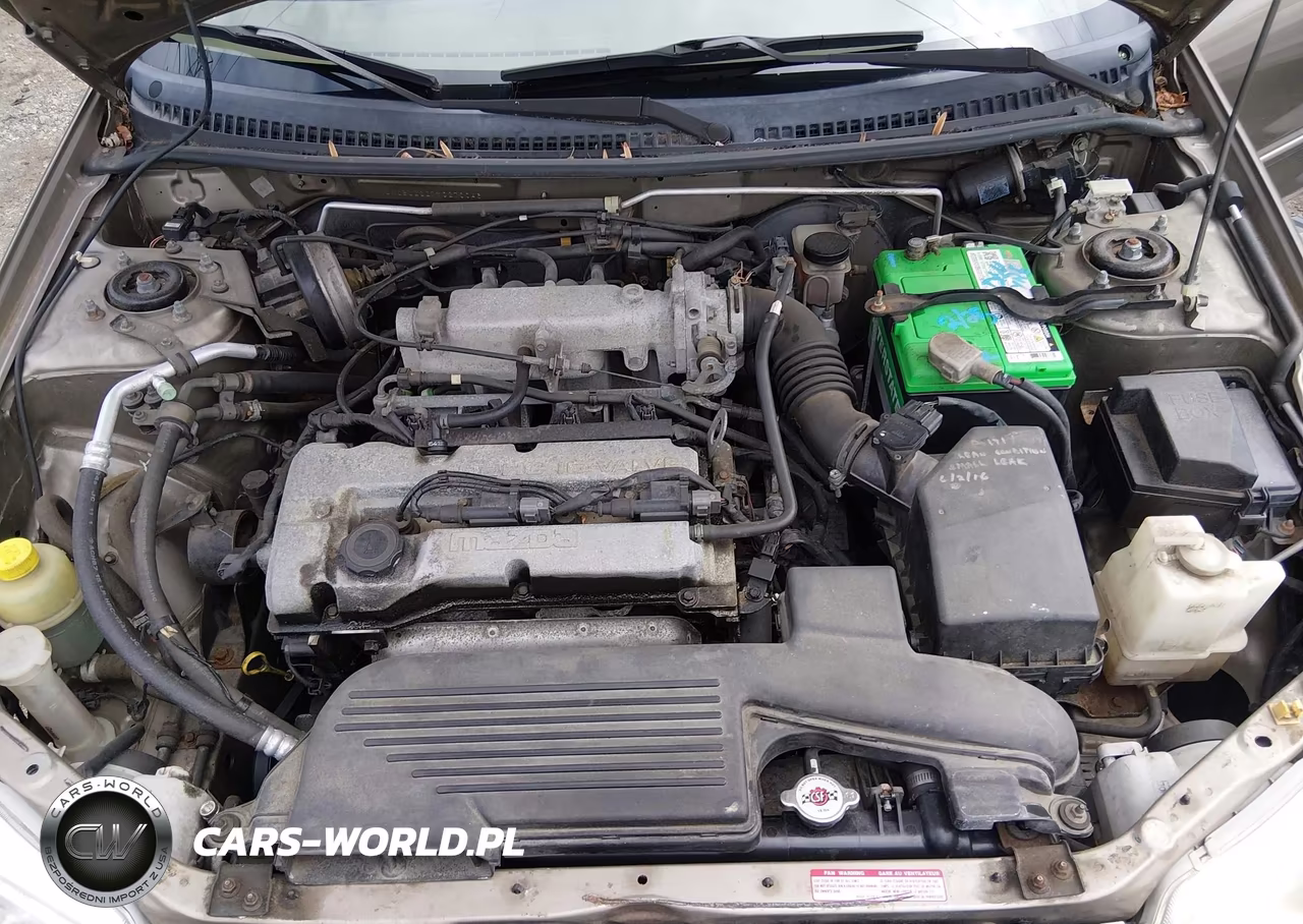 2000 Mazda Protege Dx-Lx VIN:JM1BJ2227Y0270046 - 10