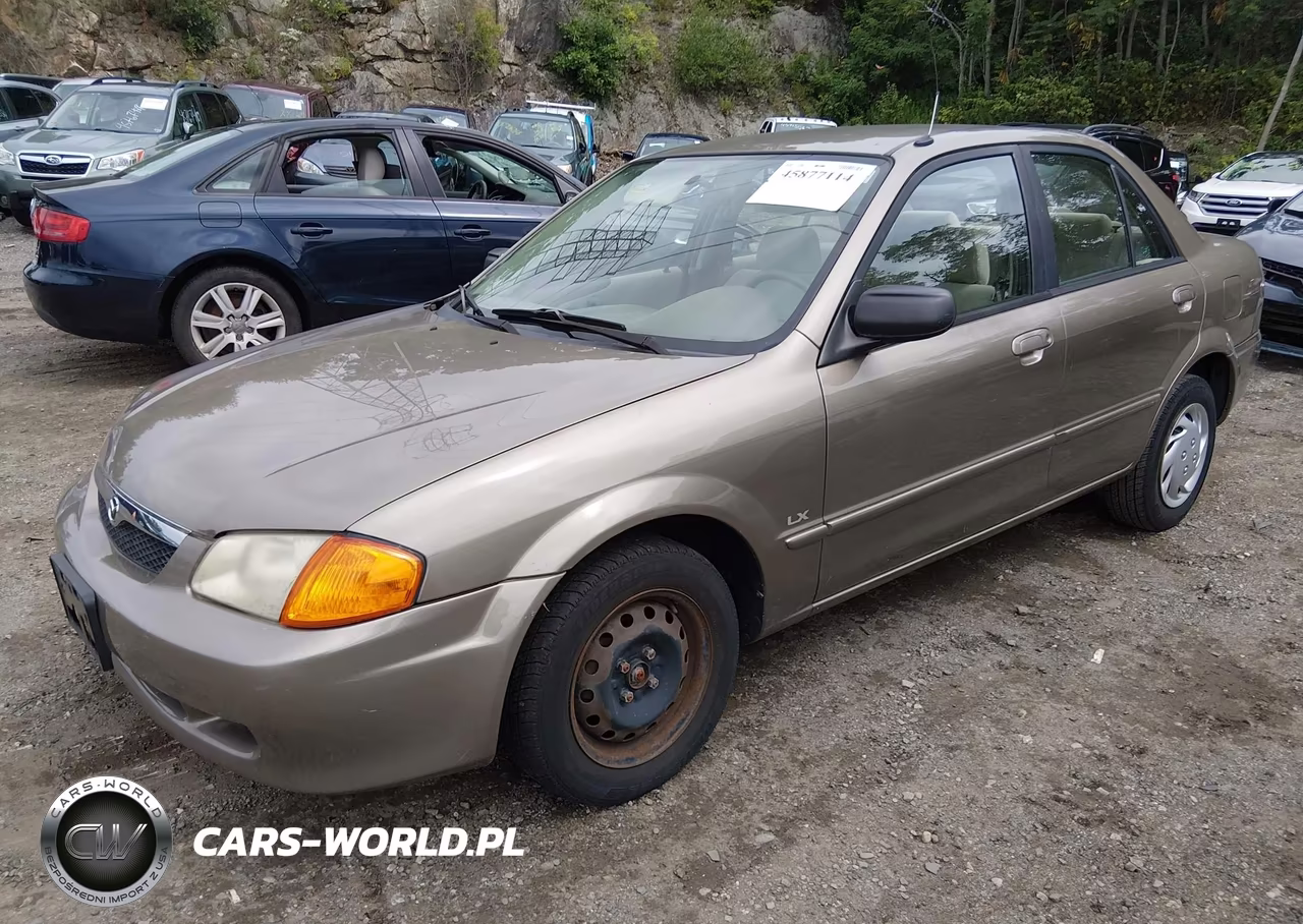 2000 Mazda Protege Dx-Lx VIN:JM1BJ2227Y0270046 - 2