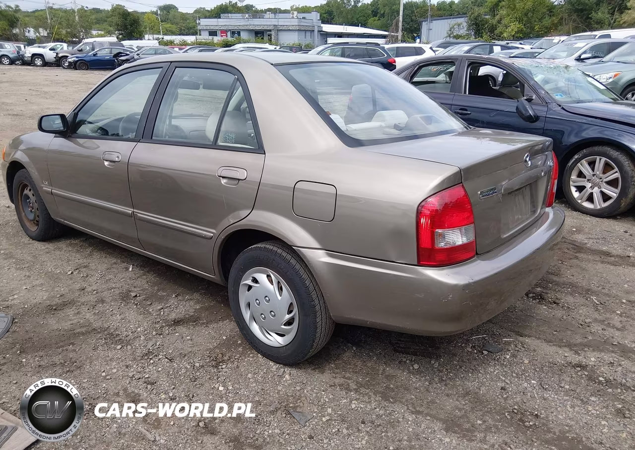 2000 Mazda Protege Dx-Lx VIN:JM1BJ2227Y0270046 - 3