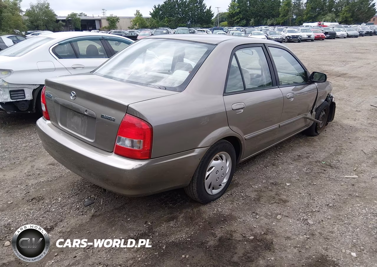 2000 Mazda Protege Dx-Lx VIN:JM1BJ2227Y0270046 - 4