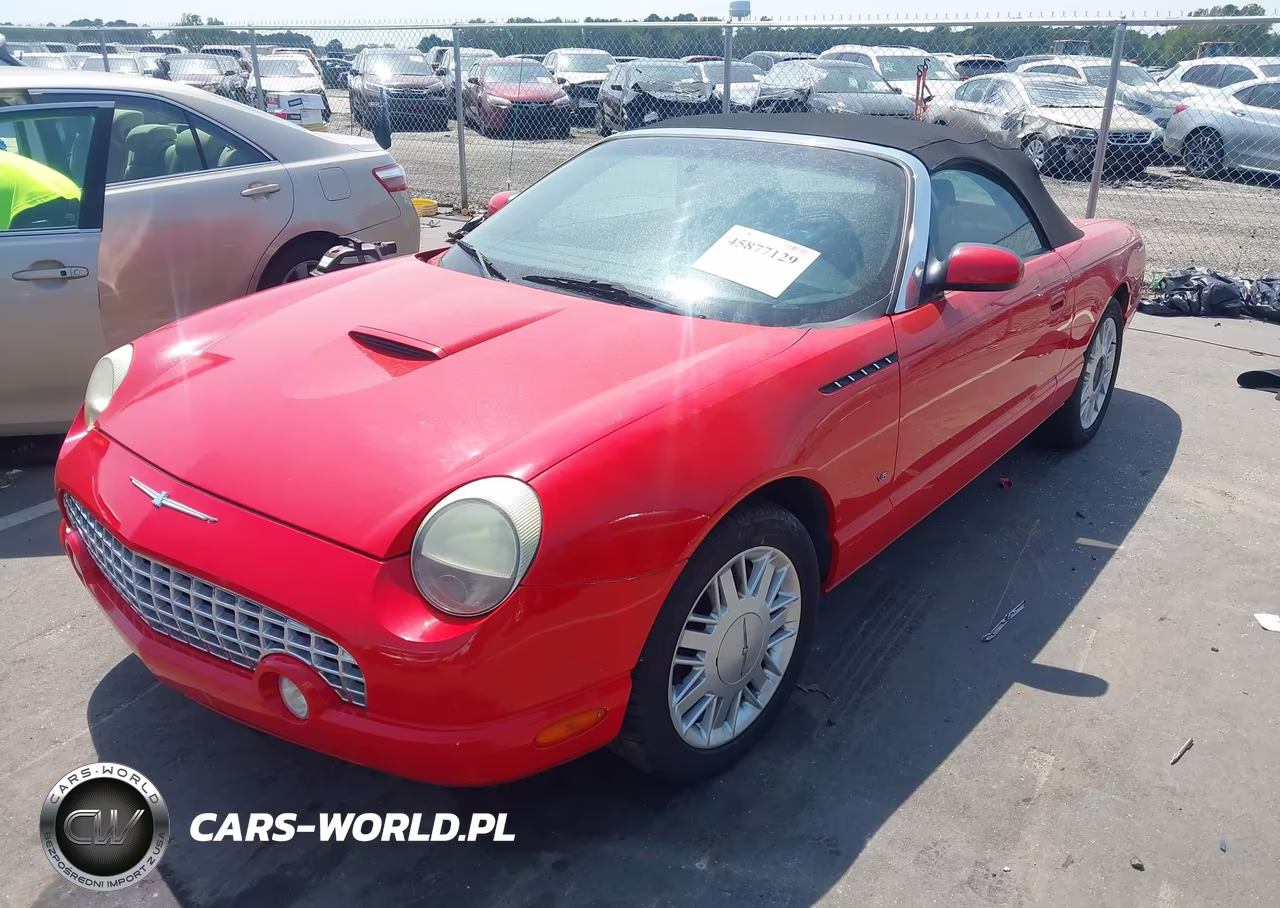 2003 Ford Thunderbird VIN:1FAHP60A33Y110319 - 2
