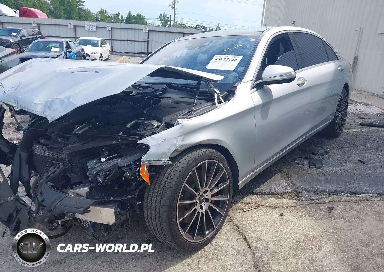 2017 Mercedes-Benz S 550 VIN:WDDUG8CB0HA312646 - 2