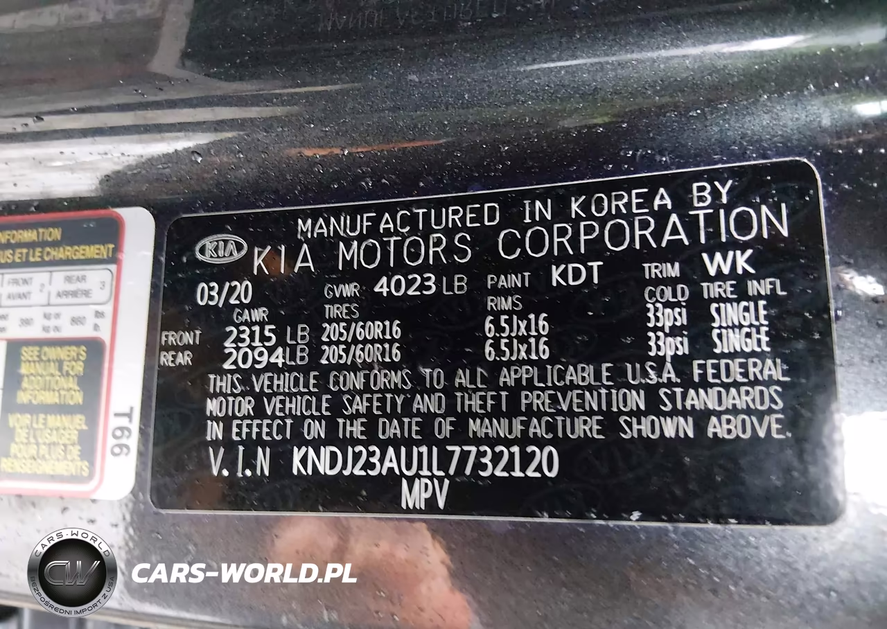 2020 Kia Soul S VIN:KNDJ23AU1L7732120 - 9