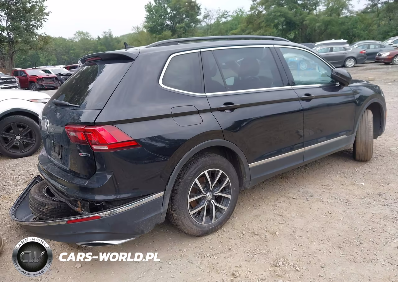 2021 Volkswagen Tiguan 2.0T Se-2.0T Se R-Line Black-2.0T Sel VIN:3VV2B7AX4MM133873 - 4