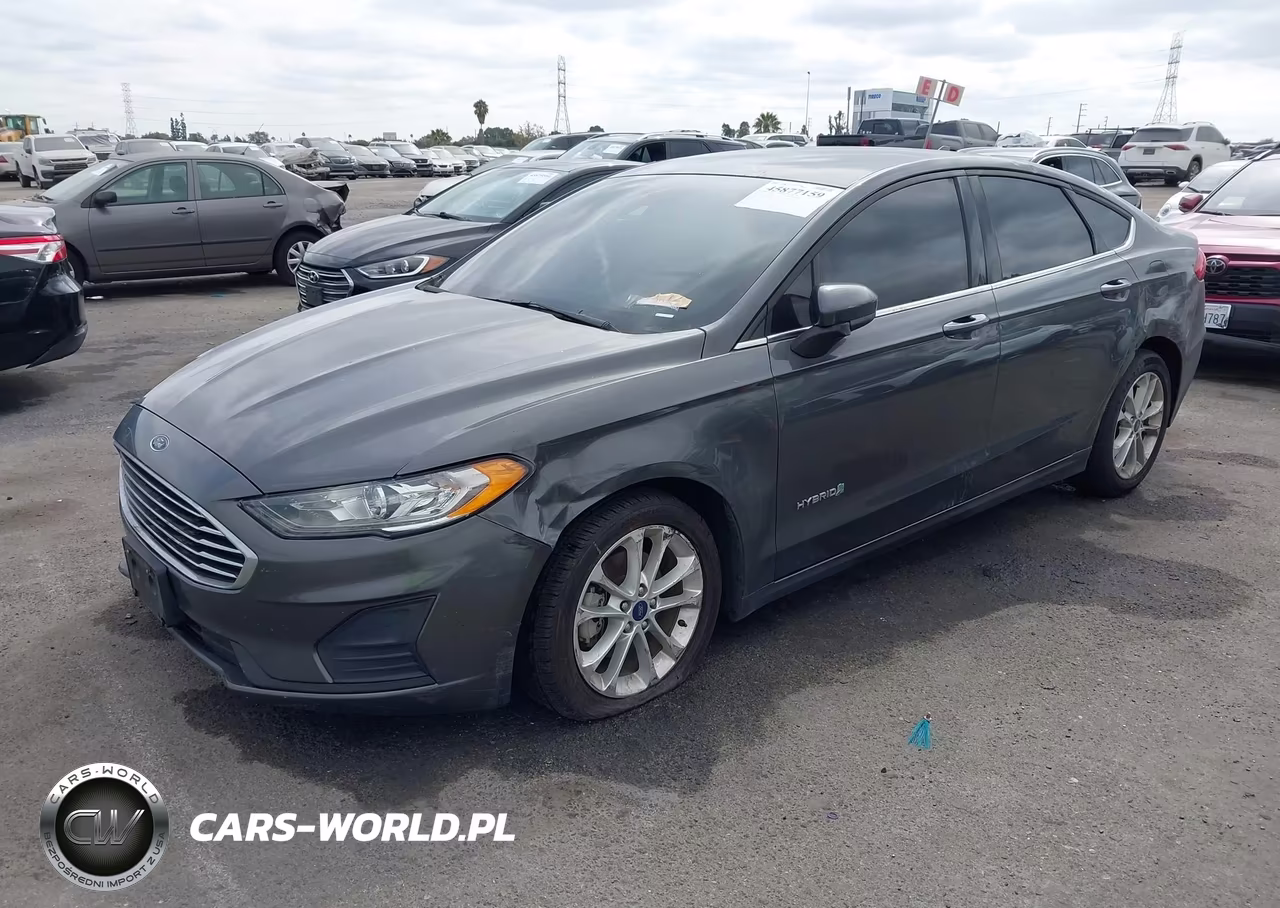 2019 Ford Fusion Hybrid Se VIN:3FA6P0LU1KR200138 - 2