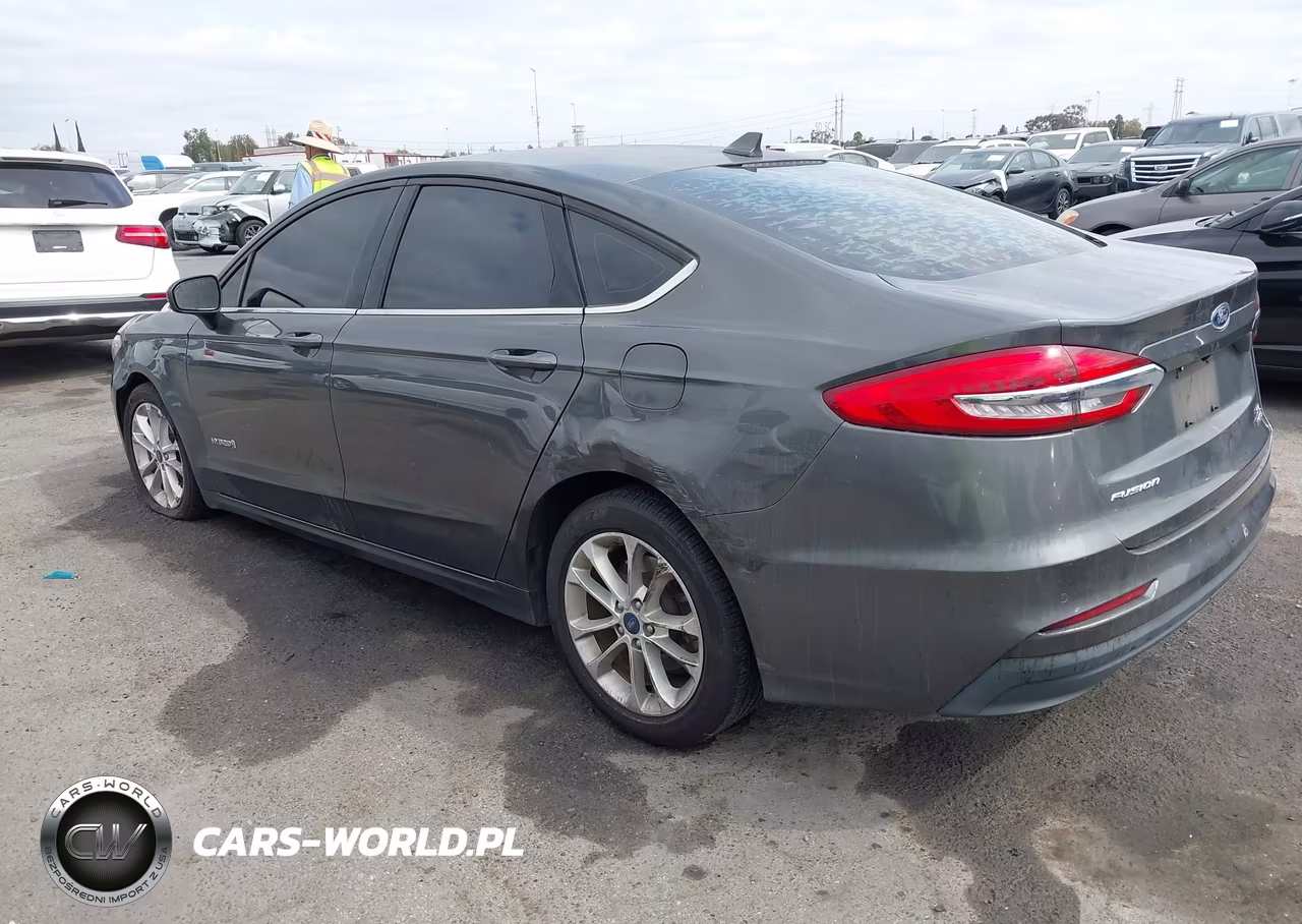 2019 Ford Fusion Hybrid Se VIN:3FA6P0LU1KR200138 - 3