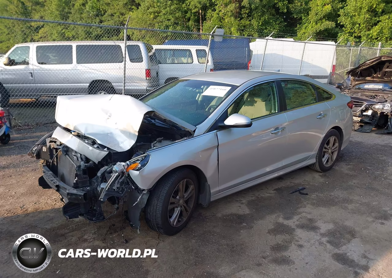 2018 Hyundai Sonata Sel VIN:5NPE34AF4JH632141 - 2