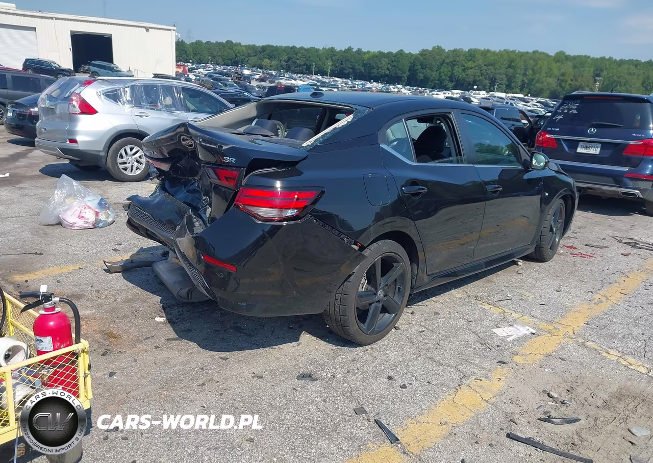 2022 Nissan Sentra Sr Xtronic Cvt VIN:3N1AB8DV5NY319025 - 4