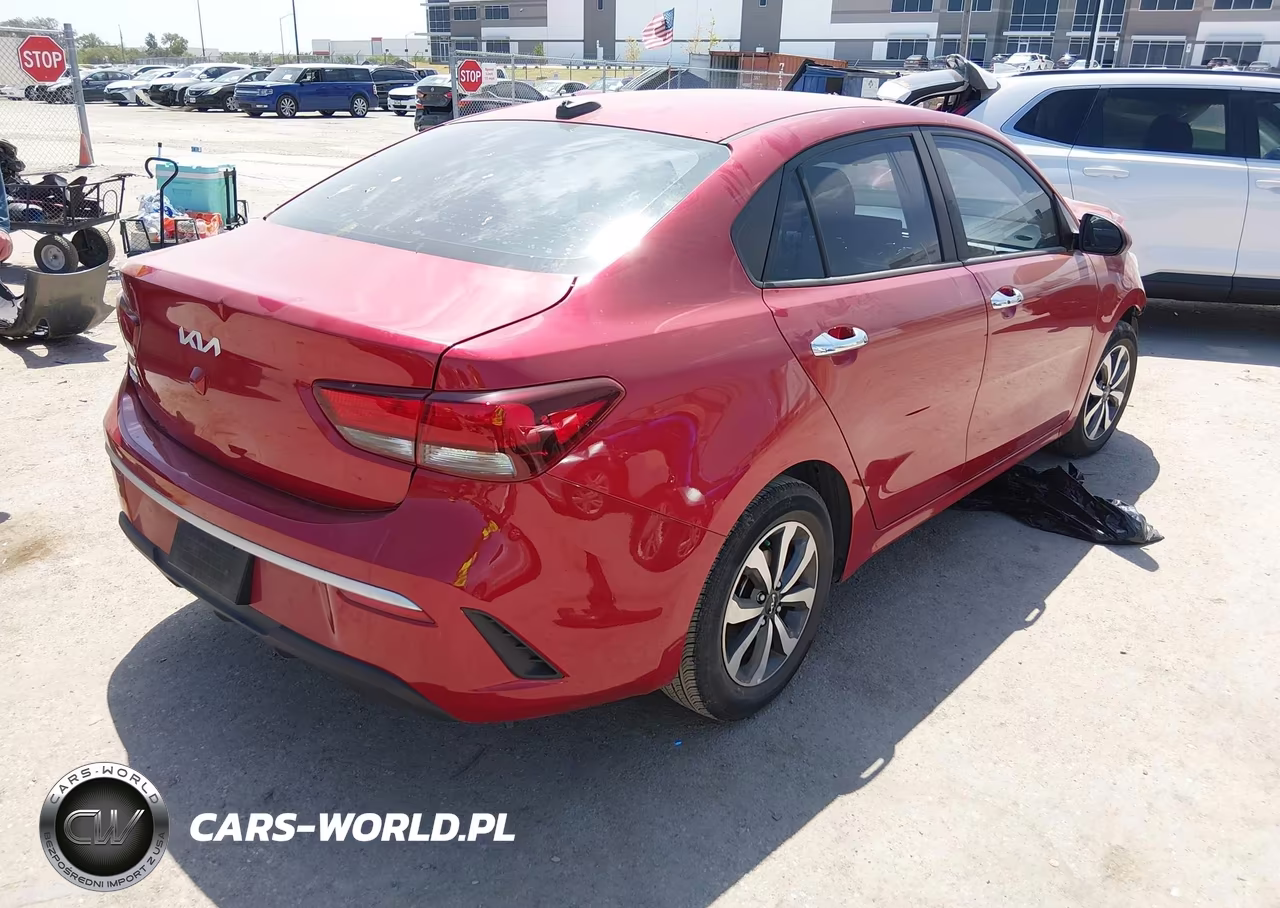 2022 Kia Rio S VIN:3KPA24AD0NE441732 - 4