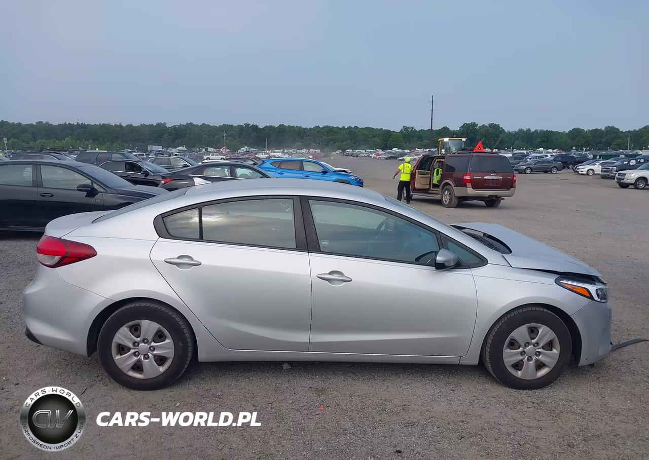 2017 Kia Forte Lx VIN:3KPFK4A74HE125867 - 13