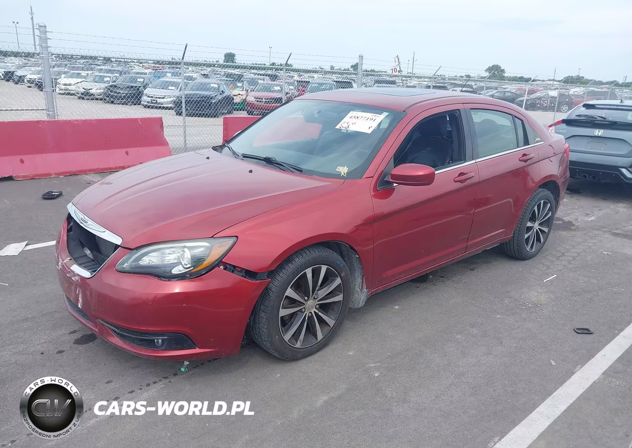 2012 Chrysler 200 S VIN:1C3CCBHGXCN116917 - 2