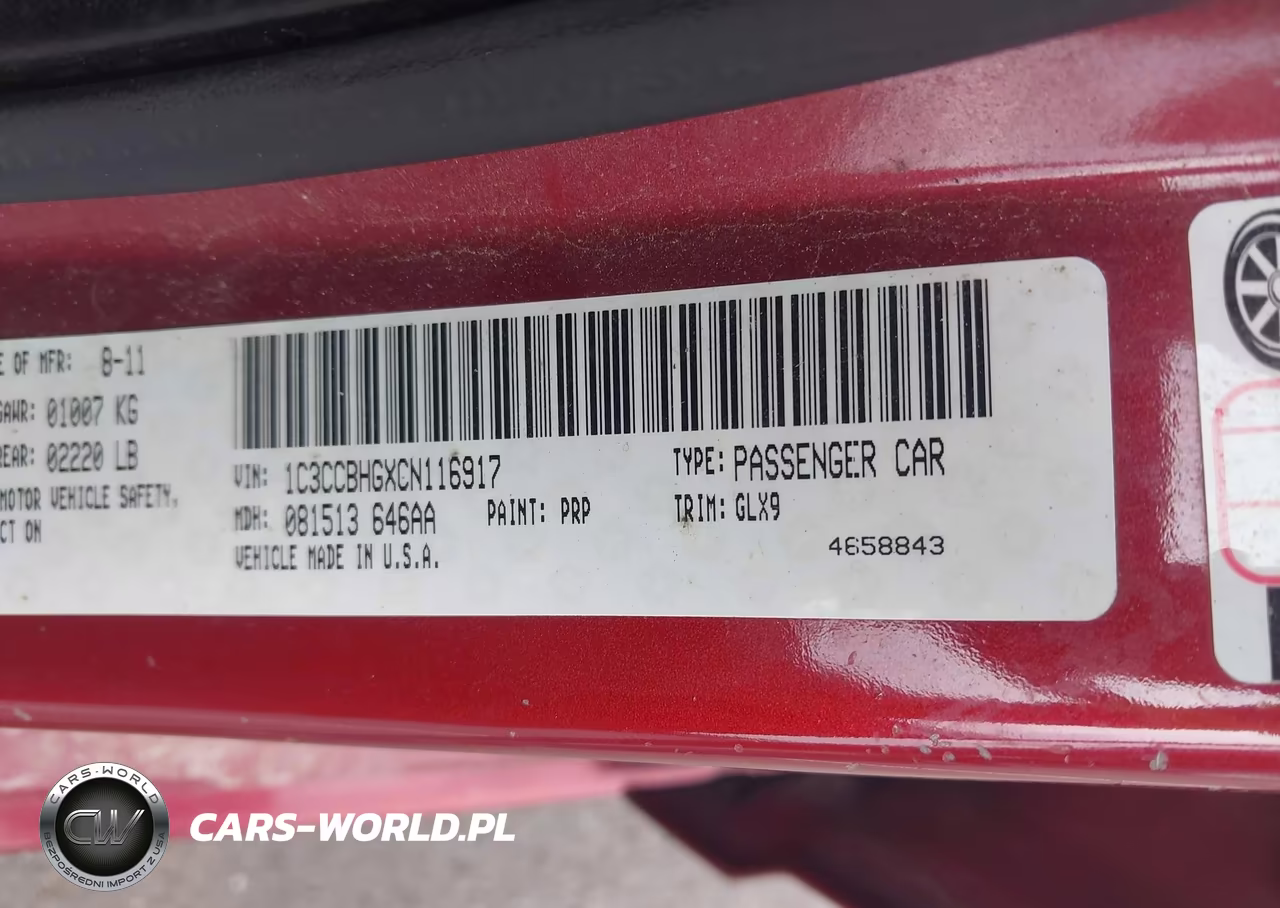 2012 Chrysler 200 S VIN:1C3CCBHGXCN116917 - 9