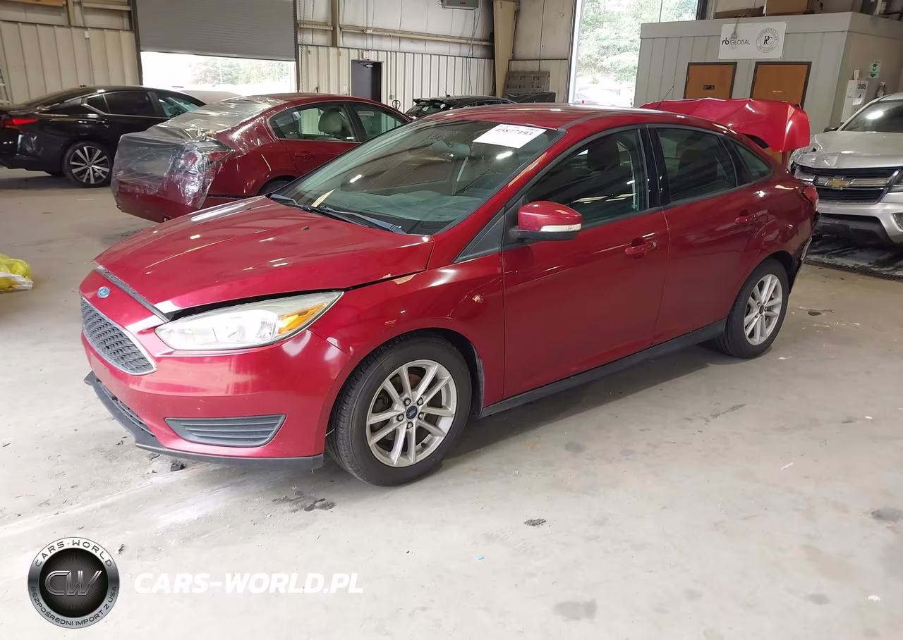 2015 Ford Focus Se VIN:1FADP3F25FL258907 - 2