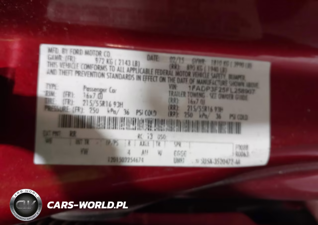 2015 Ford Focus Se VIN:1FADP3F25FL258907 - 9