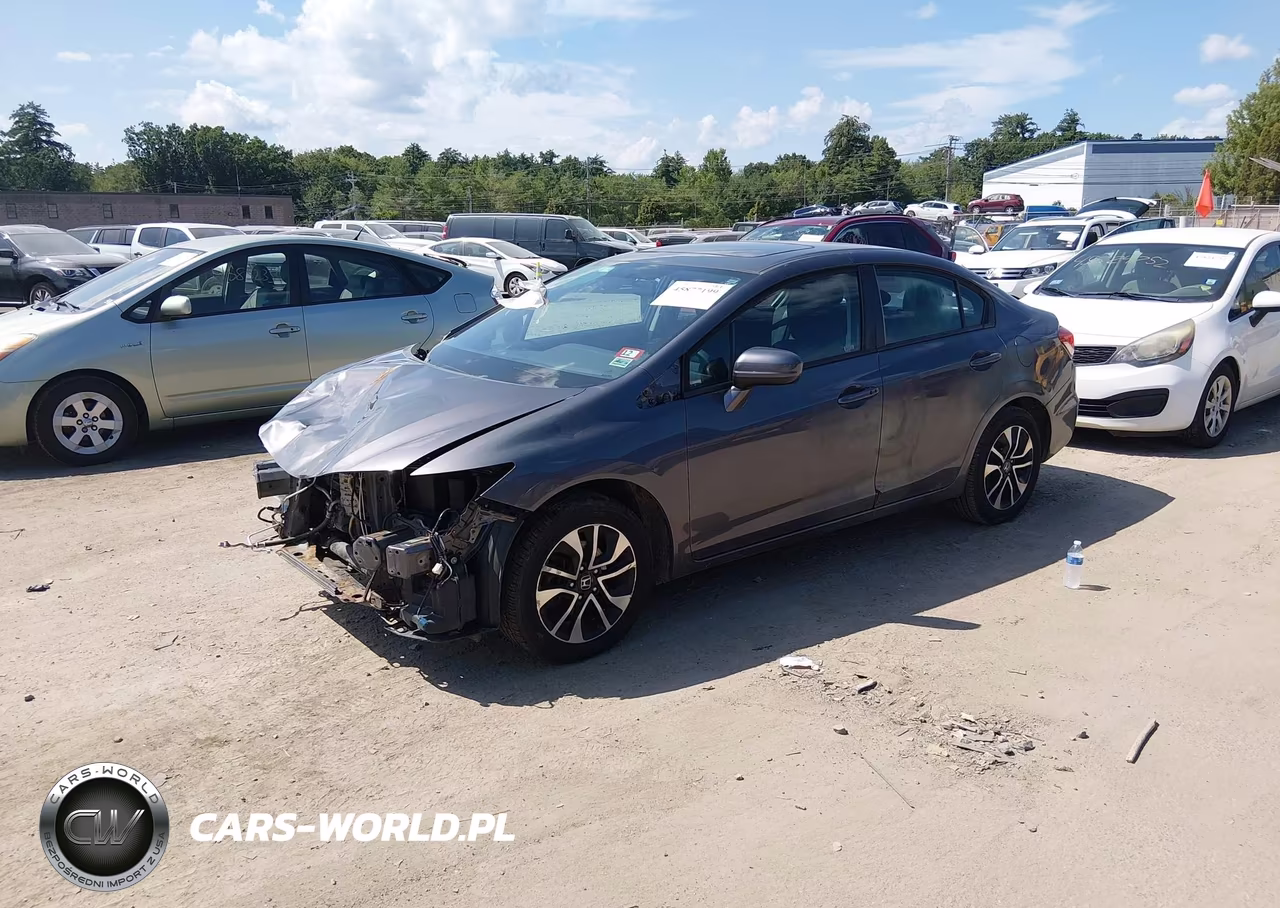 2015 Honda Civic Ex VIN:19XFB2F88FE070956 - 2