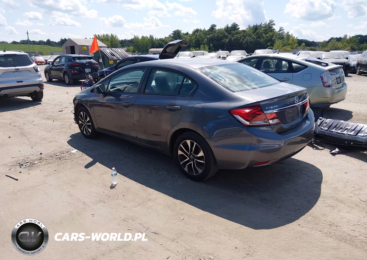2015 Honda Civic Ex VIN:19XFB2F88FE070956 - 3