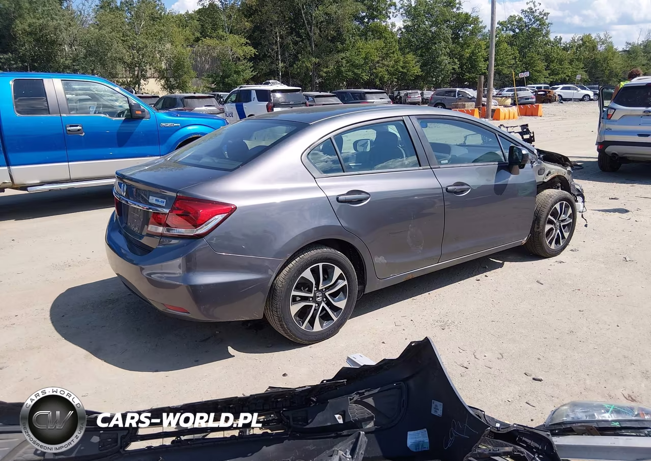 2015 Honda Civic Ex VIN:19XFB2F88FE070956 - 4