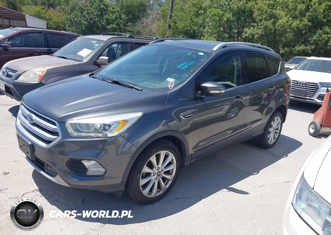 2017 Ford Escape Titanium VIN:1FMCU0JD2HUC12840 - 2