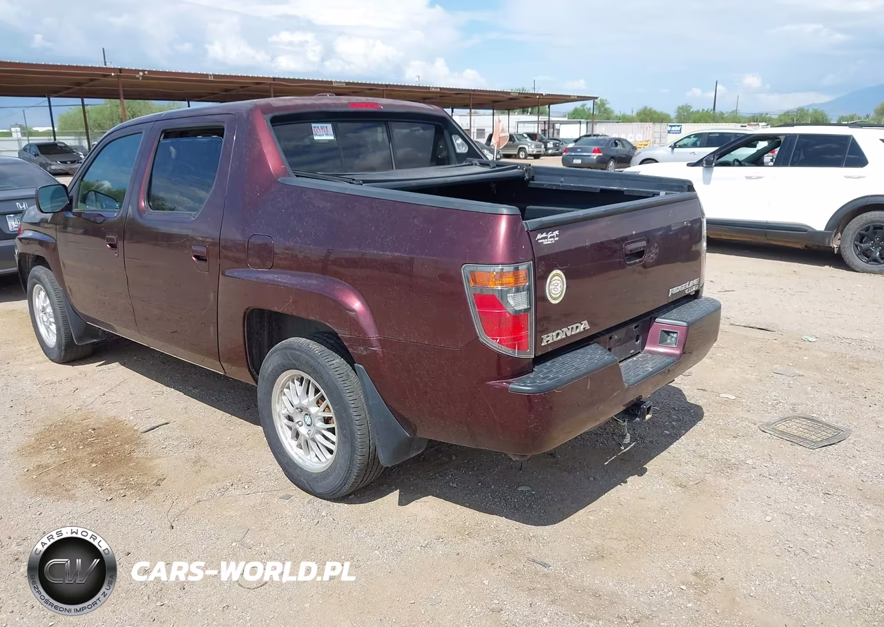 2008 Honda Ridgeline Rtl VIN:2HJYK16518H504761 - 3