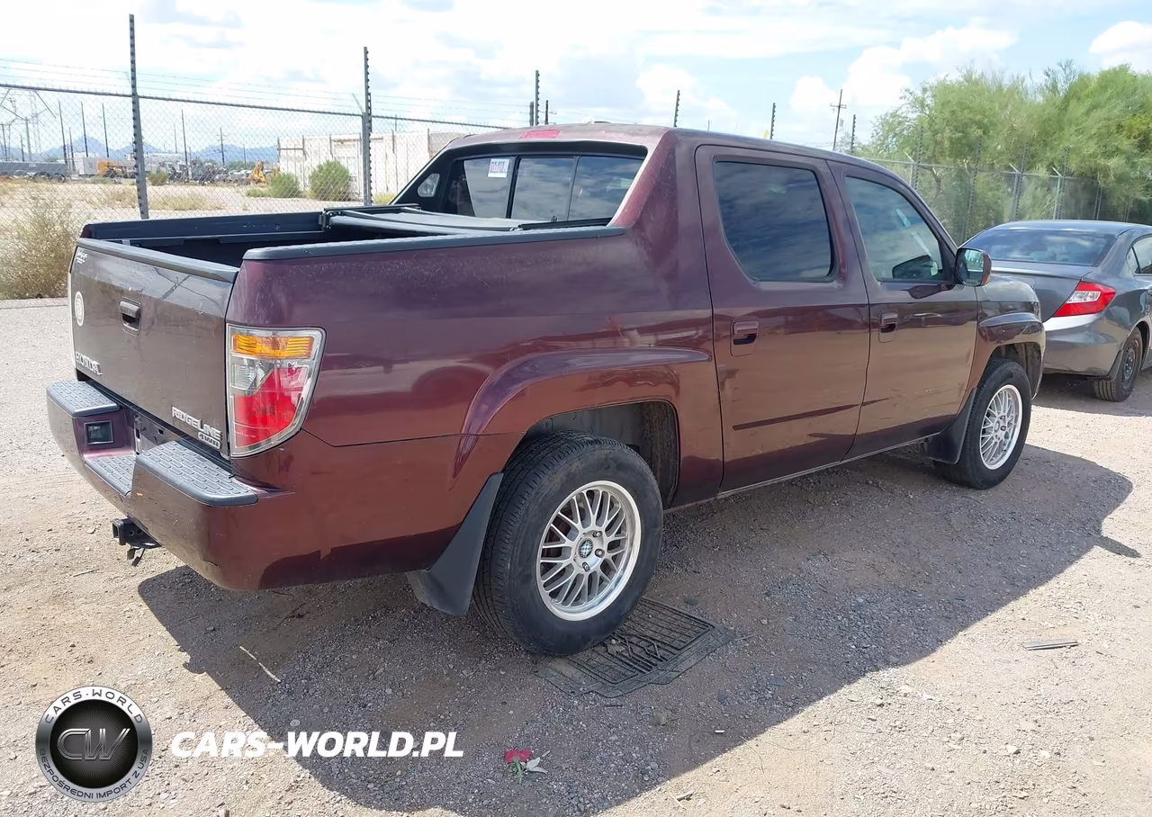 2008 Honda Ridgeline Rtl VIN:2HJYK16518H504761 - 4