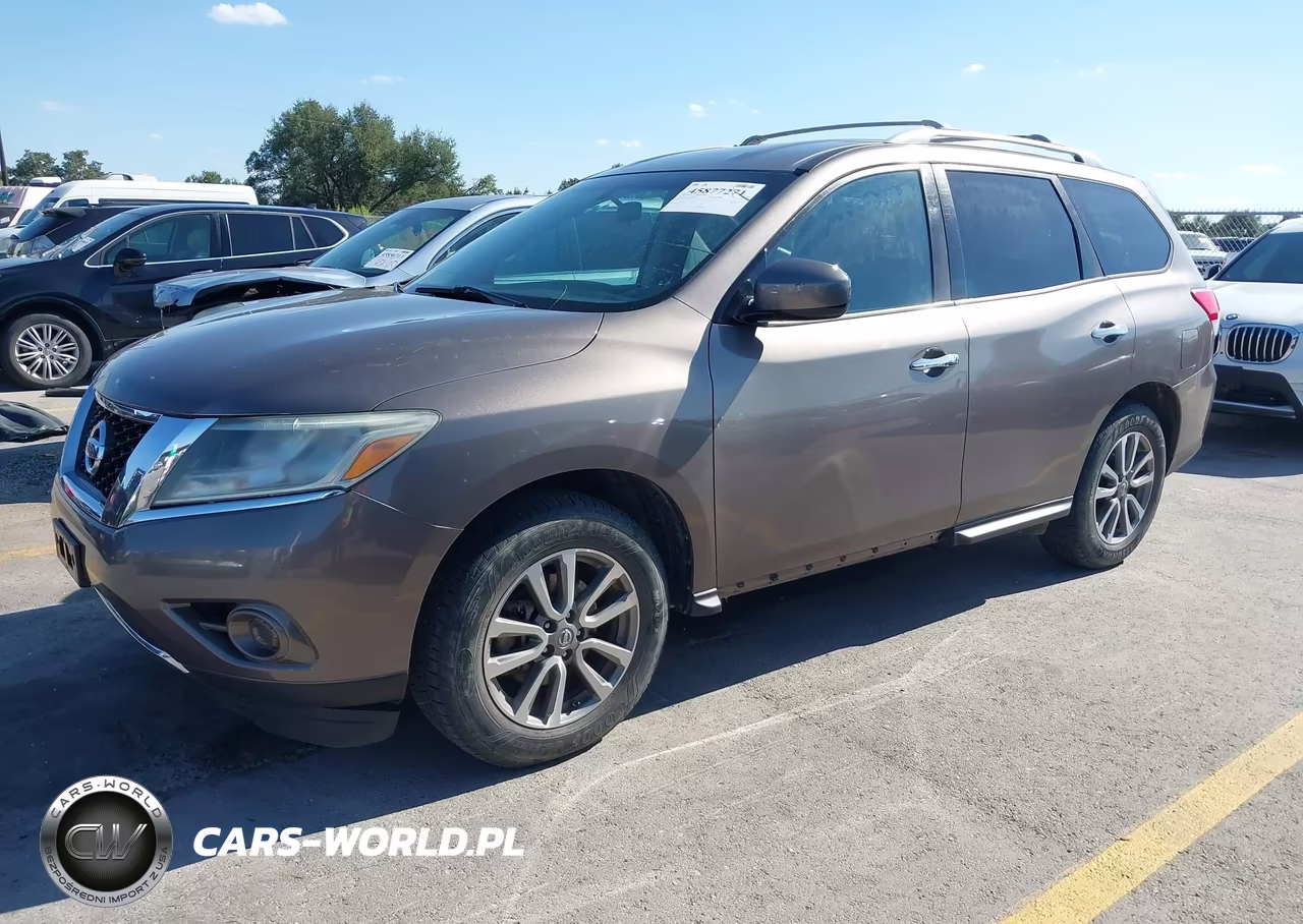 2014 Nissan Pathfinder Sv VIN:5N1AR2MN8EC641314 - 2