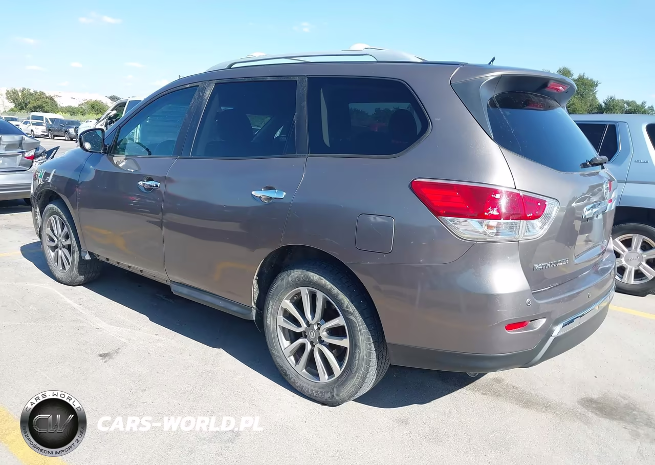 2014 Nissan Pathfinder Sv VIN:5N1AR2MN8EC641314 - 3