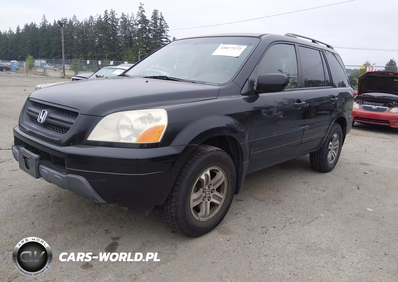 2005 Honda Pilot Ex-L VIN:2HKYF18715H506181 - 2