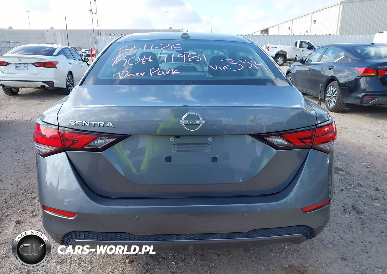 2025 Nissan Sentra Sv VIN:3N1AB8CVXSY303514 - 17