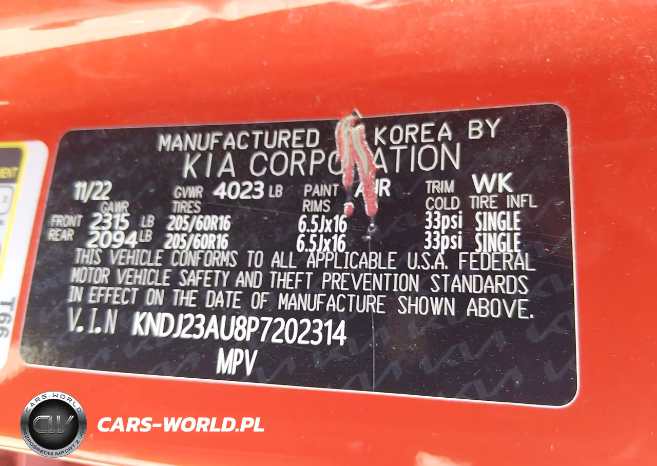 2023 Kia Soul Lx VIN:KNDJ23AU8P7202314 - 9