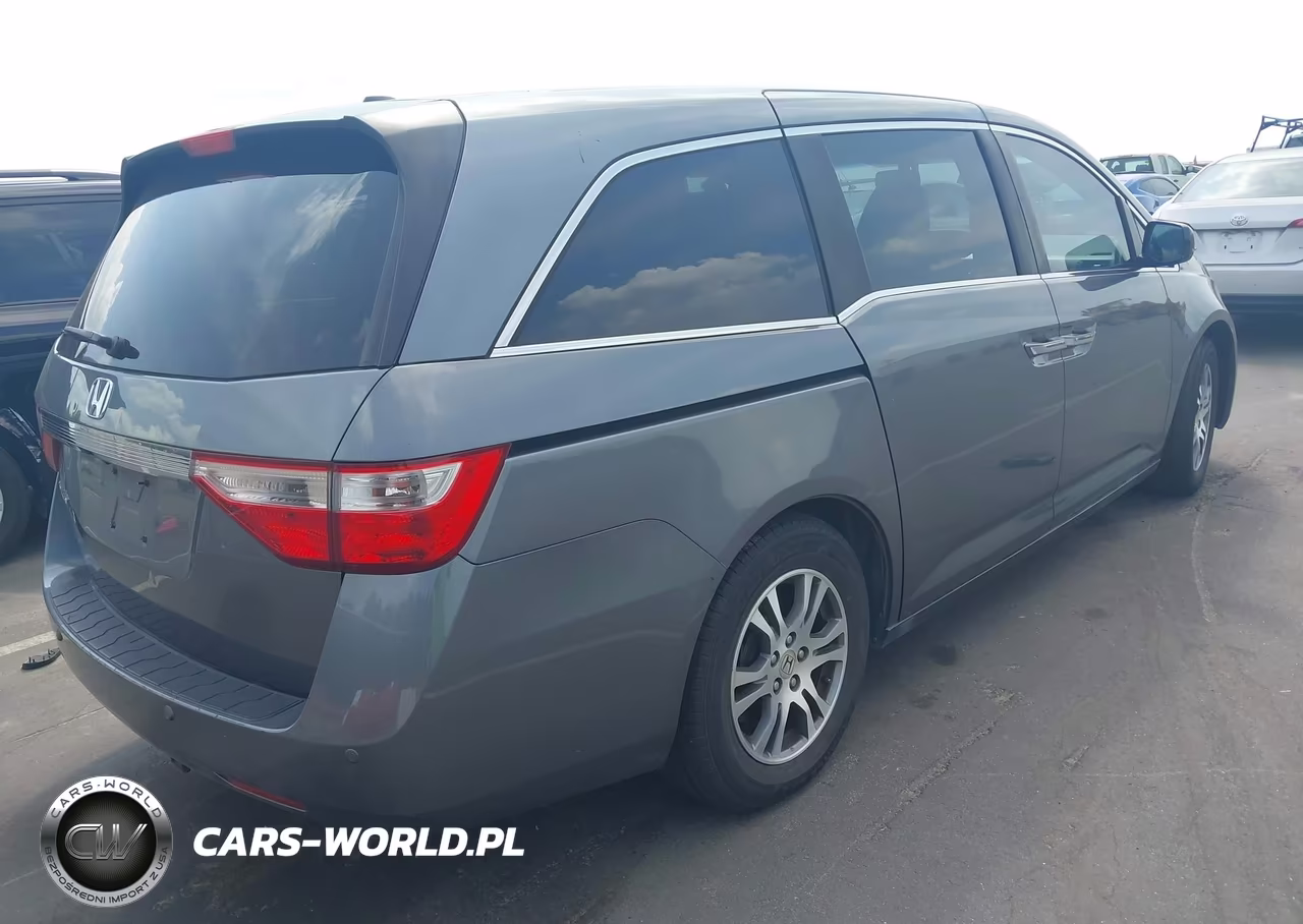 2011 Honda Odyssey Ex-L VIN:5FNRL5H60BB093417 - 4