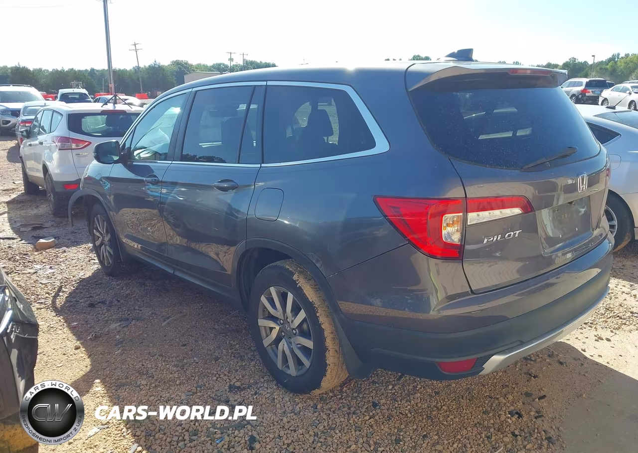 2020 Honda Pilot 2Wd Ex-L VIN:5FNYF5H58LB002454 - 3