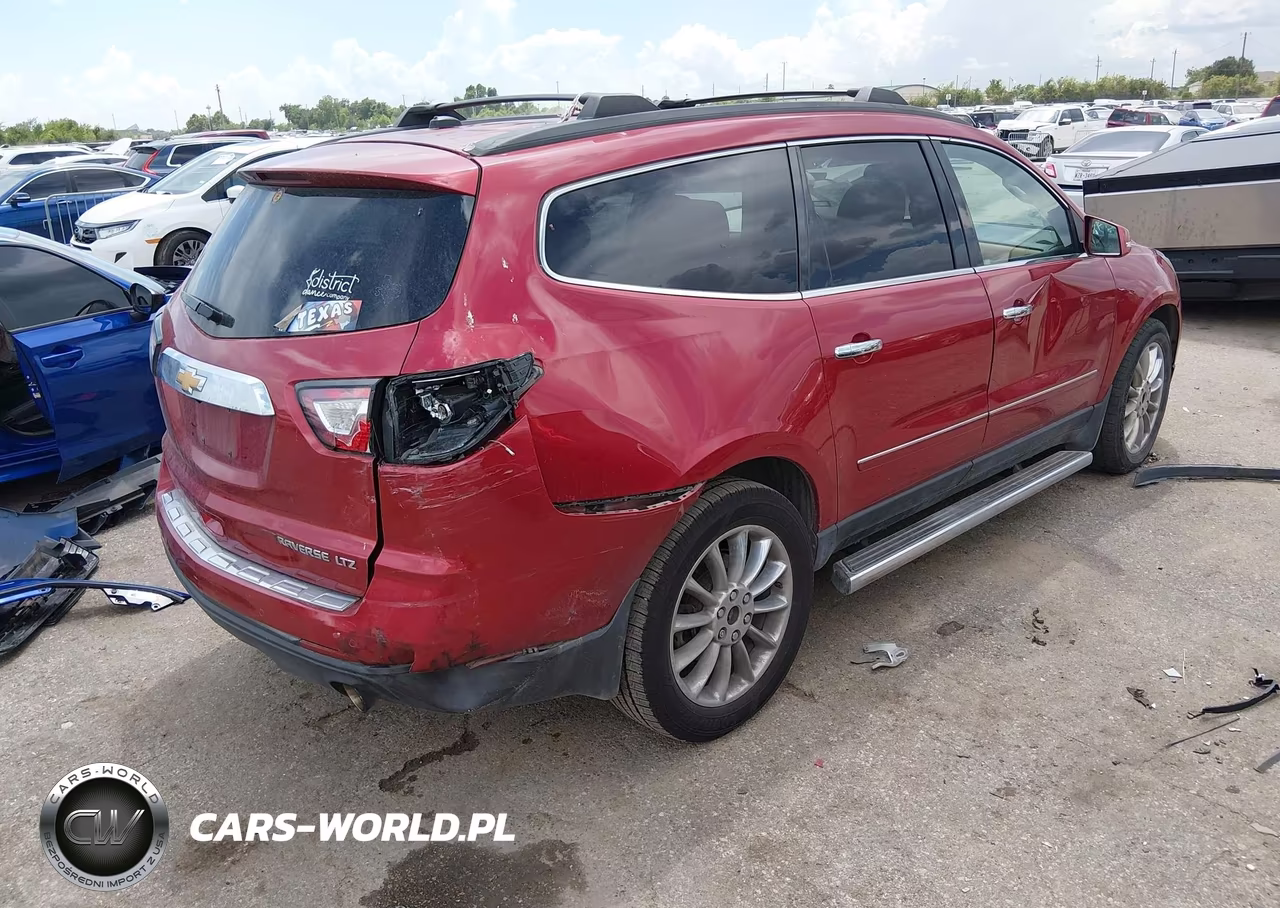 2013 Chevrolet Traverse Ltz VIN:1GNKRLKD0DJ130626 - 4