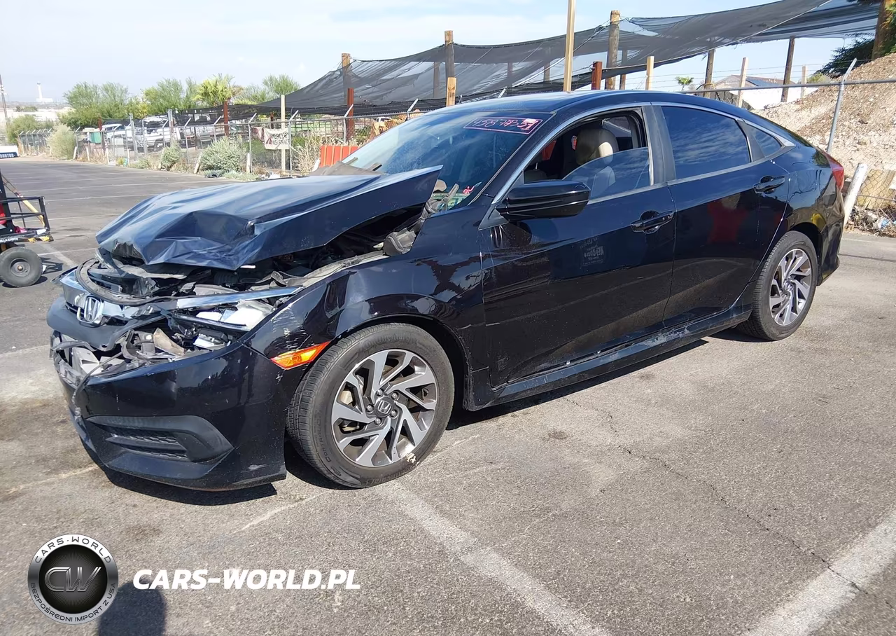 2017 Honda Civic Ex VIN:2HGFC2F72HH537768 - 2