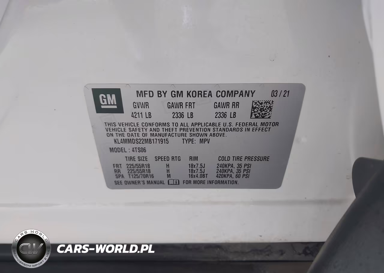 2021 Buick Encore Gx Fwd Select VIN:KL4MMDS22MB171915 - 9