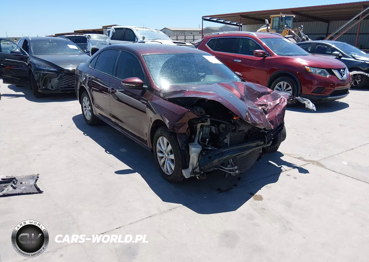 2012 Volkswagen Passat 2.5L S VIN:1VWAH7A33CC048476 - 1