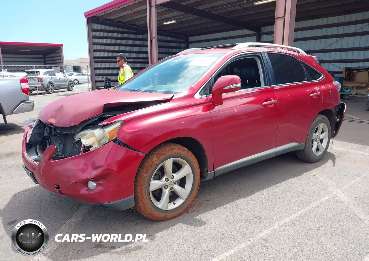 2010 Lexus Rx 350 VIN:JTJZK1BA4A2400143 - 2
