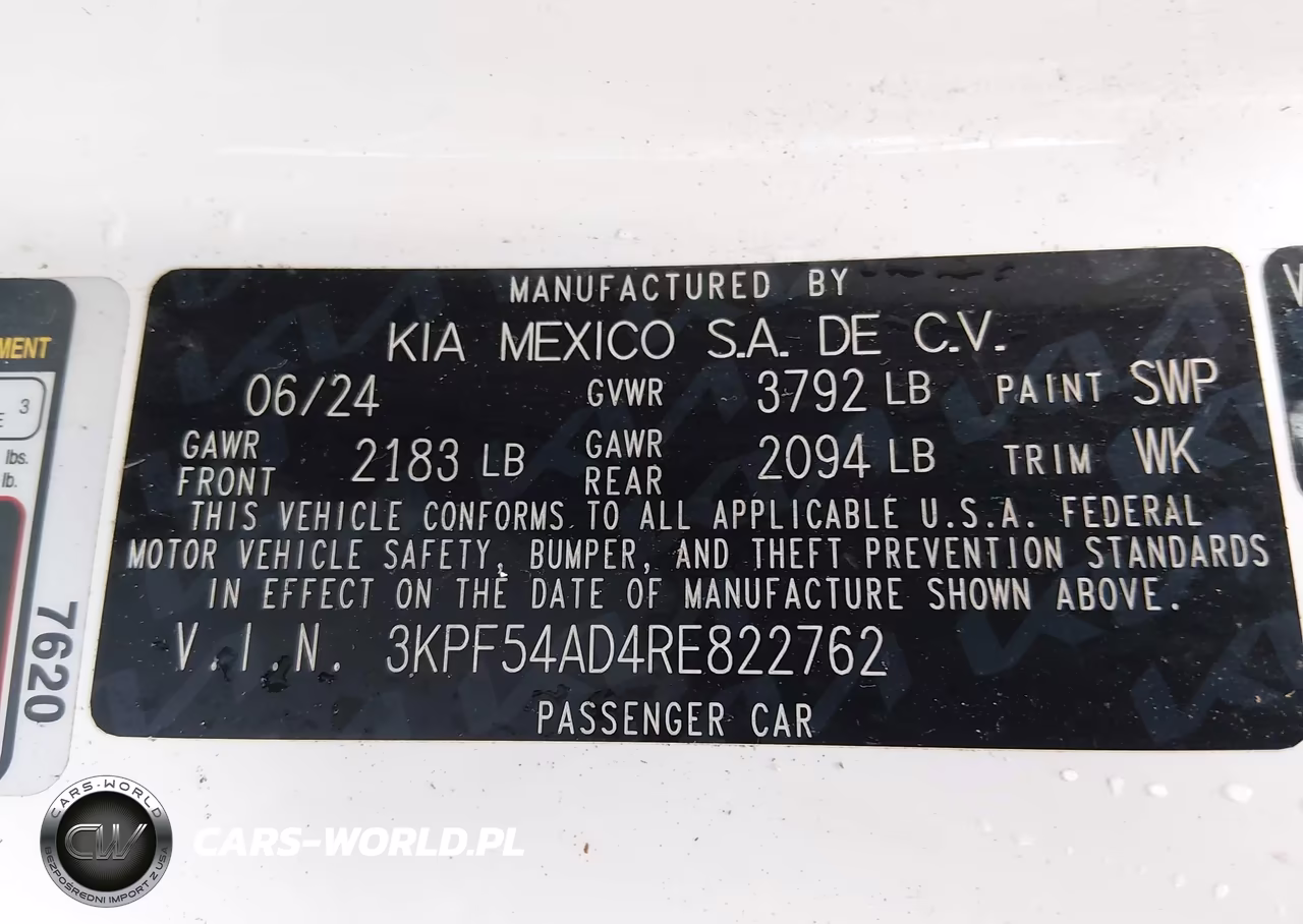 2024 Kia Forte Gt-Line VIN:3KPF54AD4RE822762 - 9